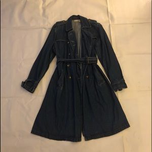 Denim Trench